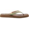 imageSanuk Yoga Paradise II  Flip Flops for Women  Yoga Sandals For Women  Womens Beach Sandals  Memory Foam FootbedSage Paradise Palms