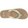 imageSanuk Yoga Paradise II  Flip Flops for Women  Yoga Sandals For Women  Womens Beach Sandals  Memory Foam FootbedSage Paradise Palms