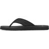 imageSanuk Mens Beer Cozy 2  Flip Flops for Men  Mens Sandals  Beach Sandals  Supportive ampamp Lightweight  Memory Foam FootbedBlack