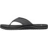imageSanuk Mens Beer Cozy 2  Flip Flops for Men  Mens Sandals  Beach Sandals  Supportive ampamp Lightweight  Memory Foam FootbedCharcoal