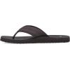 imageSanuk Mens Beer Cozy 2  Flip Flops for Men  Mens Sandals  Beach Sandals  Supportive ampamp Lightweight  Memory Foam FootbedDark Brown