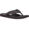 imageSanuk Mens Beer Cozy 2  Flip Flops for Men  Mens Sandals  Beach Sandals  Supportive ampamp Lightweight  Memory Foam FootbedDark Brown