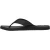 imageSanuk Mens Beer Cozy Coaster  Flip Flops for Men  Mens Sandals  Beach Sandals  Supportive ampamp Lightweight  Memory Foam FootbedBlack