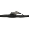 imageSanuk Mens Beer Cozy Coaster  Flip Flops for Men  Mens Sandals  Beach Sandals  Supportive ampamp Lightweight  Memory Foam FootbedCharcoal Grey