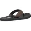 imageSanuk Mens Beer Cozy Coaster  Flip Flops for Men  Mens Sandals  Beach Sandals  Supportive ampamp Lightweight  Memory Foam FootbedDark Brown