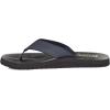 imageSanuk Mens Beer Cozy Coaster  Flip Flops for Men  Mens Sandals  Beach Sandals  Supportive ampamp Lightweight  Memory Foam FootbedNavy