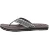 imageSanuk Mens Fraid Not  Flip Flops for Men  Mens Sandals  Beach Sandals  Supportive ampamp Lightweight  Comfort FootbedCharcoal