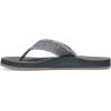 imageSanuk Mens Fraid Not Soft Top  Flip Flops for Men  Mens Sandals  Beach Sandals  Supportive ampamp Lightweight  Comfort FootbedCharcoal