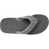 imageSanuk Mens Fraid Not Soft Top  Flip Flops for Men  Mens Sandals  Beach Sandals  Supportive ampamp Lightweight  Comfort FootbedCharcoal