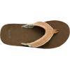 imageSanuk Mens Fraid Not Soft Top  Flip Flops for Men  Mens Sandals  Beach Sandals  Supportive ampamp Lightweight  Comfort FootbedKhaki
