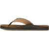 imageSanuk Mens Fraid Not Soft Top  Flip Flops for Men  Mens Sandals  Beach Sandals  Supportive ampamp Lightweight  Comfort FootbedKhaki