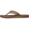 imageSanuk Mens Fraid Not Soft Top  Flip Flops for Men  Mens Sandals  Beach Sandals  Supportive ampamp Lightweight  Comfort FootbedNatural