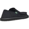 imageSanuk Mens Sidewalk Surfer  Mens Shoes  Slip On Shoes for Men  Mens Slipon Loafers  Memory Foam FootbedBlackout