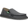 imageSanuk Mens Sidewalk Surfer  Mens Shoes  Slip On Shoes for Men  Mens Slipon Loafers  Memory Foam FootbedCharcoal