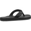 imageSanuk Mens Ziggy ST  Flip Flops for Men  Mens Sandals  Beach Sandals  Water Friendly ampamp Lightweight  Comfort FootbedBlack