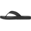 imageSanuk Mens Ziggy ST  Flip Flops for Men  Mens Sandals  Beach Sandals  Water Friendly ampamp Lightweight  Comfort FootbedBlack