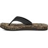 imageSanuk Mens Ziggy ST  Flip Flops for Men  Mens Sandals  Beach Sandals  Water Friendly ampamp Lightweight  Comfort FootbedBlack Multi