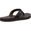 imageSanuk Mens Ziggy ST  Flip Flops for Men  Mens Sandals  Beach Sandals  Water Friendly ampamp Lightweight  Comfort FootbedDark Brown