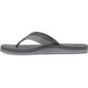 imageSanuk Mens Ziggy ST  Flip Flops for Men  Mens Sandals  Beach Sandals  Water Friendly ampamp Lightweight  Comfort FootbedGrey