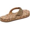 imageSanuk Mens Ziggy ST  Flip Flops for Men  Mens Sandals  Beach Sandals  Water Friendly ampamp Lightweight  Comfort FootbedKhaki Multi