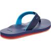 imageSanuk Mens Ziggy ST  Flip Flops for Men  Mens Sandals  Beach Sandals  Water Friendly ampamp Lightweight  Comfort FootbedNavy Bright Multi