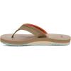 imageSanuk Mens Ziggy ST  Flip Flops for Men  Mens Sandals  Beach Sandals  Water Friendly ampamp Lightweight  Comfort FootbedTan Multi