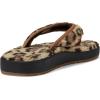imageSanuk Womens Furreal St Cheetah FlipFlopTarzan