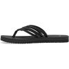 imageSanuk Womens Yoga Sandy  Flip Flops for Women  Yoga Sandals For Women  Memory Foam FootbedBlack