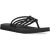 imageSanuk Womens Yoga Sandy  Flip Flops for Women  Yoga Sandals For Women  Memory Foam FootbedBlack