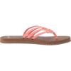 imageSanuk Womens Yoga Sandy  Flip Flops for Women  Yoga Sandals For Women  Memory Foam FootbedBurnt Coral