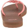 imageSanuk Womens Yoga Sandy  Flip Flops for Women  Yoga Sandals For Women  Memory Foam FootbedBurnt Coral