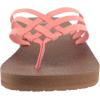 imageSanuk Womens Yoga Sandy  Flip Flops for Women  Yoga Sandals For Women  Memory Foam FootbedBurnt Coral