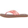 imageSanuk Womens Yoga Sandy  Flip Flops for Women  Yoga Sandals For Women  Memory Foam FootbedBurnt Coral
