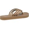 imageSanuk Womens Yoga Sandy  Flip Flops for Women  Yoga Sandals For Women  Memory Foam FootbedTobacco Brown