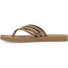 imageSanuk Womens Yoga Sandy  Flip Flops for Women  Yoga Sandals For Women  Memory Foam FootbedTobacco Brown