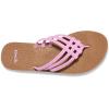 imageSanuk Womens Yoga Sandy  Flip Flops for Women  Yoga Sandals For Women  Memory Foam FootbedViolet Tulle