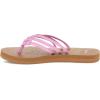 imageSanuk Womens Yoga Sandy  Flip Flops for Women  Yoga Sandals For Women  Memory Foam FootbedViolet Tulle