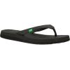 imageSanuk Womens Yoga Serenity  Flip Flops for Women  Yoga Sandals For Women  Memory Foam FootbedBlack