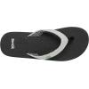 imageSanuk Womens Yoga Serenity  Flip Flops for Women  Yoga Sandals For Women  Memory Foam FootbedWhite