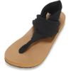 imageSanuk Womens Yoga Sling  Sandals for Women  Yoga Sandals For Women  Memory Foam Footbed  TwoWay Stretch UpperBlackTan