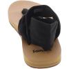 imageSanuk Womens Yoga Sling  Sandals for Women  Yoga Sandals For Women  Memory Foam Footbed  TwoWay Stretch UpperBlackTan
