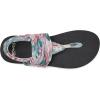 imageSanuk Womens Yoga Sling  Sandals for Women  Yoga Sandals For Women  Memory Foam Footbed  TwoWay Stretch UpperPink Multi
