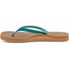 imageSanuk Yoga Joy  Flip Flops for Women  Yoga Sandals For Women  Womens Beach Sandals  Memory Foam FootbedDeep Lake