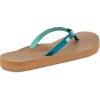 imageSanuk Yoga Joy  Flip Flops for Women  Yoga Sandals For Women  Womens Beach Sandals  Memory Foam FootbedDeep Lake