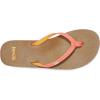 imageSanuk Yoga Joy  Flip Flops for Women  Yoga Sandals For Women  Womens Beach Sandals  Memory Foam FootbedFusion Coral