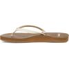 imageSanuk Yoga Joy  Flip Flops for Women  Yoga Sandals For Women  Womens Beach Sandals  Memory Foam FootbedWhite