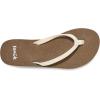 imageSanuk Yoga Joy  Flip Flops for Women  Yoga Sandals For Women  Womens Beach Sandals  Memory Foam FootbedWhite