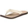 imageSanuk Mens Fraid Not  Flip Flops for Men  Mens Sandals  Beach Sandals  Supportive ampamp Lightweight  Comfort FootbedNatural