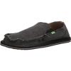imageSanuk Mens Sidewalk Surfer  Mens Shoes  Slip On Shoes for Men  Mens Slipon Loafers  Memory Foam FootbedCharcoal
