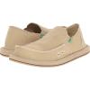 imageSanuk Mens Sidewalk Surfer  Mens Shoes  Slip On Shoes for Men  Mens Slipon Loafers  Memory Foam FootbedKhaki